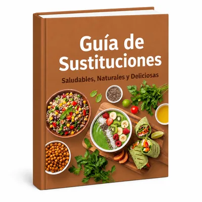 Guía de sustituciones para azúcar, gluten y lactosa